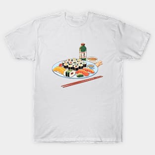 Yummy Sushi Bites: Tasty T-Shirt for Sushi Lovers! T-Shirt